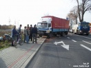 Zderzenie trzech samochodów na Bieszczadzkiej