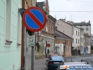 Znaki drogowe w Jaśle