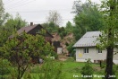 Zniszczony dom w Brzyściu