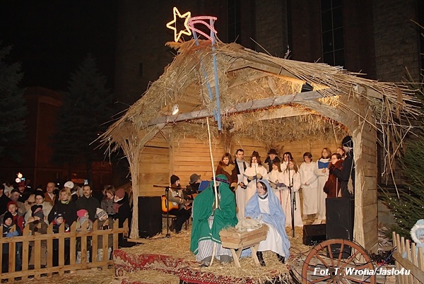 Żywa Szopka U oo. Franciszkanów