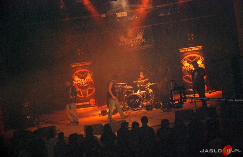 Koncert zespołu Black Jack i Humanoid w Jaśle