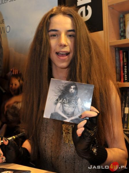 Michał Szpak w EMPIK-u w Jaśle