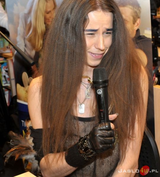 Michał Szpak w EMPIK-u w Jaśle