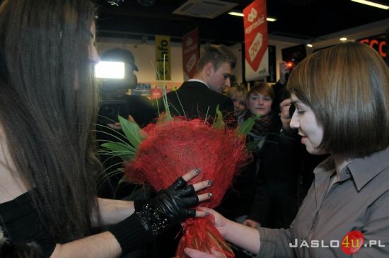 Michał Szpak w EMPIK-u w Jaśle