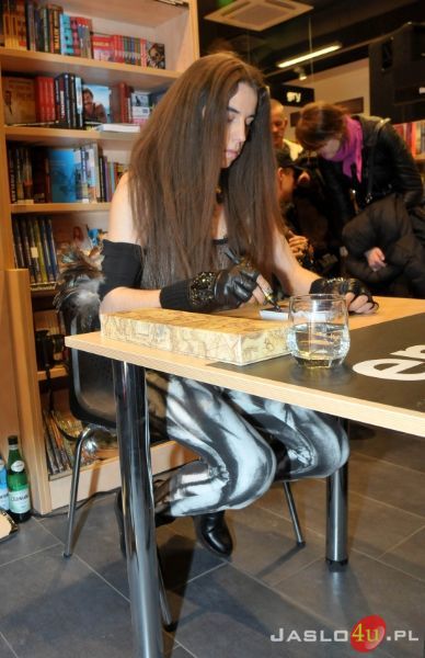 Michał Szpak w EMPIK-u w Jaśle
