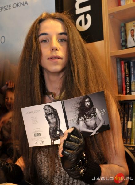 Michał Szpak w EMPIK-u w Jaśle