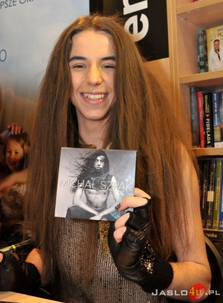 Michał Szpak w EMPIK-u w Jaśle
