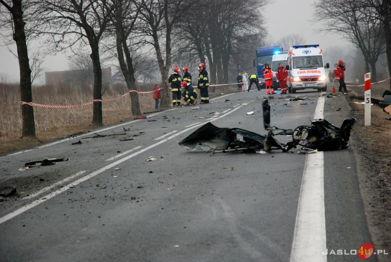 Wypadek śmiertelny w Szebniach