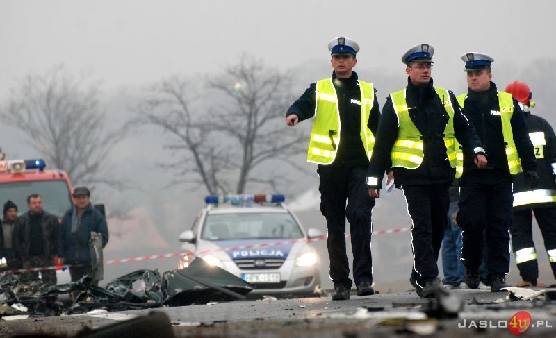 Wypadek śmiertelny w Szebniach