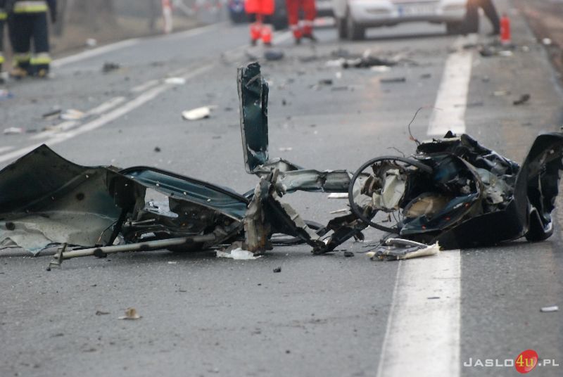 Wypadek śmiertelny w Szebniach