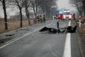 Wypadek śmiertelny w Szebniach