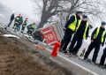 Wypadek śmiertelny w Szebniach