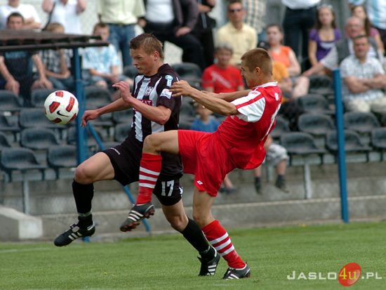 Czarni Jasło kontra Pogoń Leżajsk