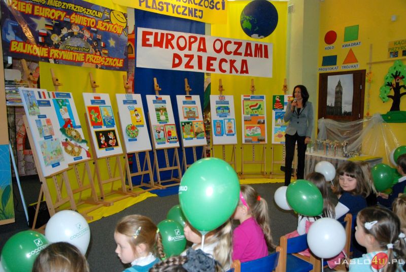 "Europa oczami dziecka". Przegląd twórczości plastycznej w Bajkowym Przedszkolu