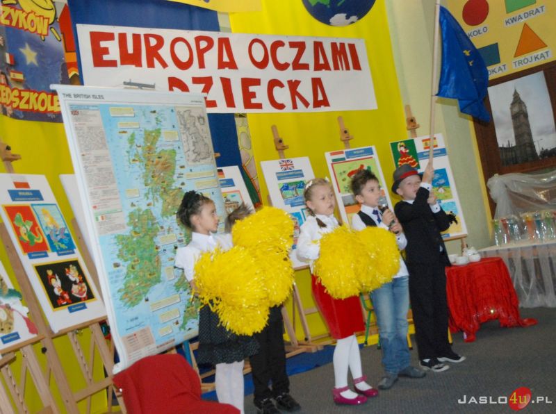 "Europa oczami dziecka". Przegląd twórczości plastycznej w Bajkowym Przedszkolu