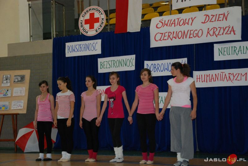 Światowy Dzień Czerwonego Krzyża w Gimnazjum nr 1 w Jaśle