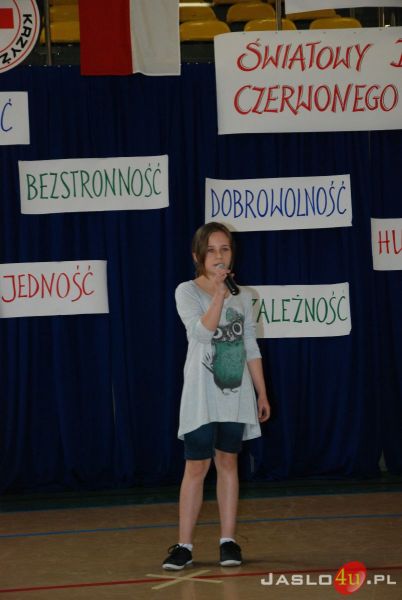 Światowy Dzień Czerwonego Krzyża w Gimnazjum nr 1 w Jaśle