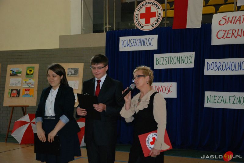 Światowy Dzień Czerwonego Krzyża w Gimnazjum nr 1 w Jaśle