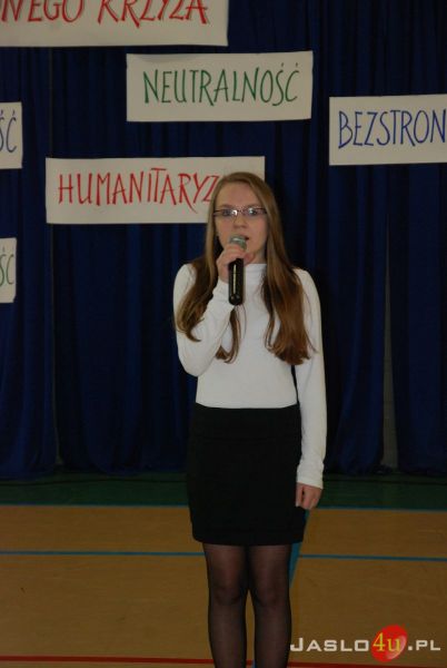 Światowy Dzień Czerwonego Krzyża w Gimnazjum nr 1 w Jaśle