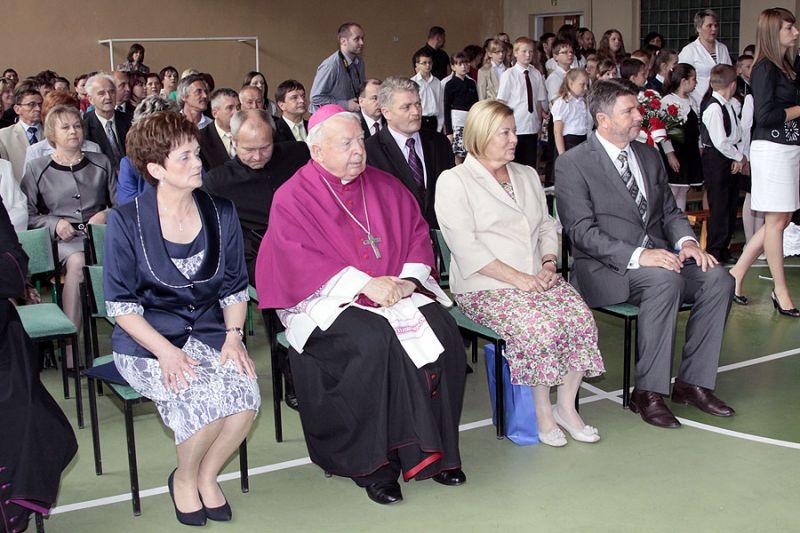 Nadanie imienia Szkoły Podstawowej w Cieklinie