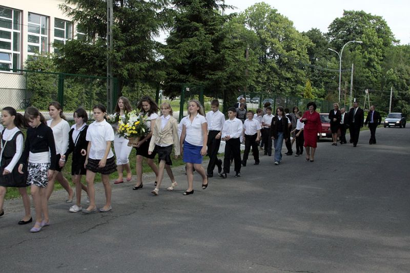 Nadanie imienia Szkoły Podstawowej w Cieklinie