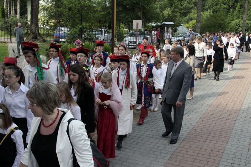 Nadanie imienia Szkoły Podstawowej w Cieklinie