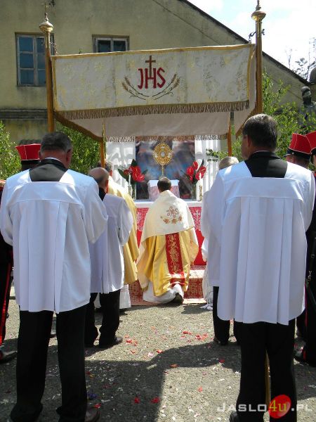 Obchody święta Bożego Ciała w Dębowcu