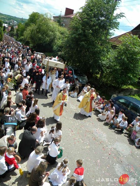 Obchody święta Bożego Ciała w Dębowcu