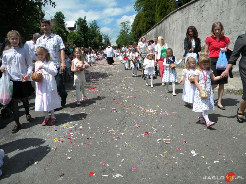 Obchody święta Bożego Ciała w Dębowcu