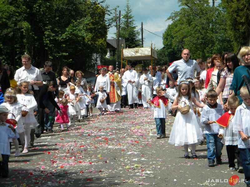 Obchody święta Bożego Ciała w Dębowcu