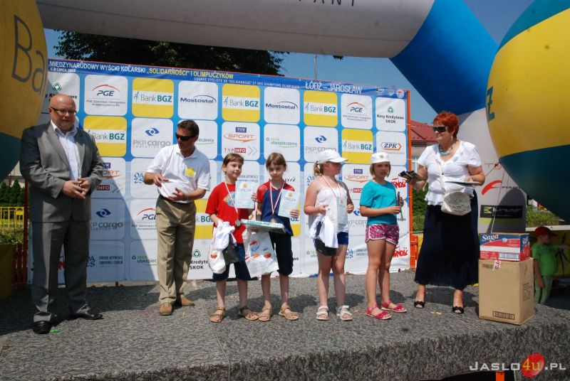 Mini "Wyścig Solidarności" dla dzieci na jasielskim rynku