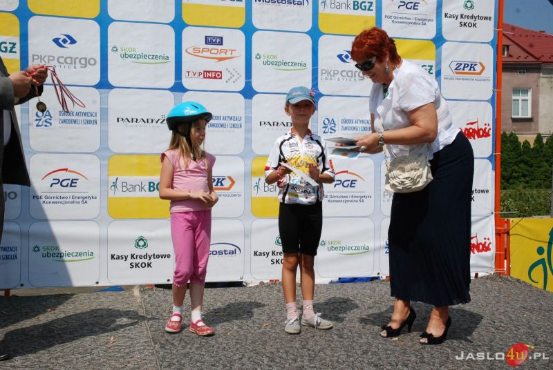 Mini "Wyścig Solidarności" dla dzieci na jasielskim rynku