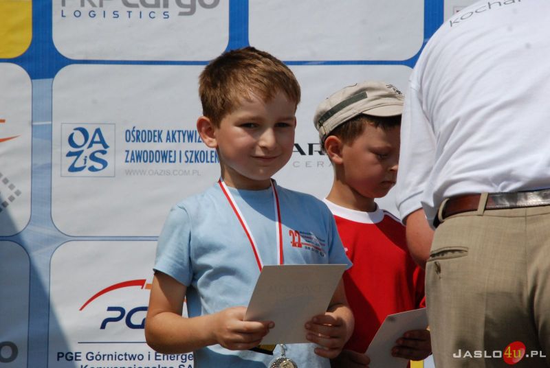 Mini "Wyścig Solidarności" dla dzieci na jasielskim rynku