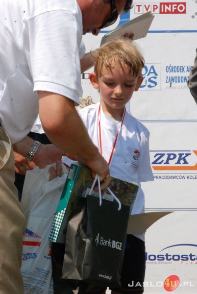 Mini "Wyścig Solidarności" dla dzieci na jasielskim rynku