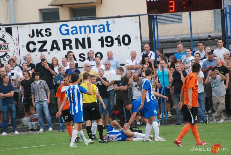 Czarni Jasło - Karpaty Krosno 1:2