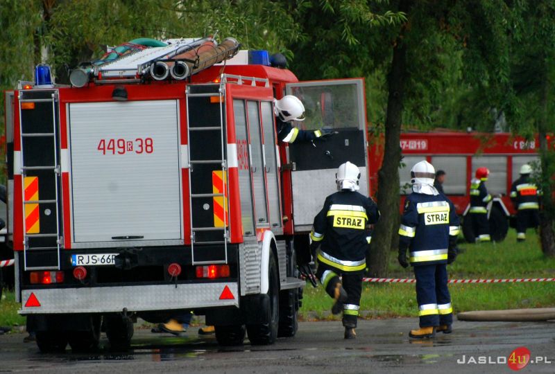 Pożar hali galwanizernii na terenie Grupy Nowy Styl
