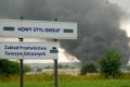 Pożar hali galwanizernii na terenie Grupy Nowy Styl