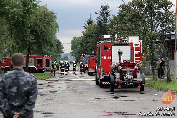 Pożar hali w Nowym Stylu Fot. 2