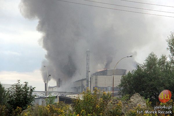 Pożar hali w Nowym Stylu Fot. 2