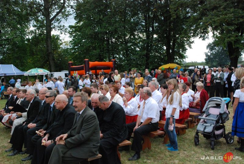 Dożynki Gminy Tarnowiec w Łajscach