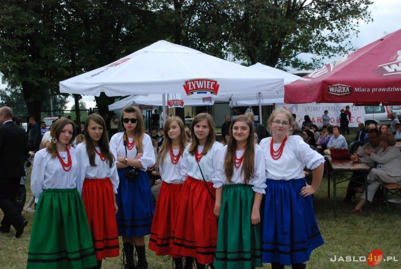 Dożynki Gminy Tarnowiec w Łajscach