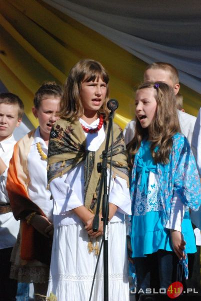 Dożynki Gminy Tarnowiec w Łajscach