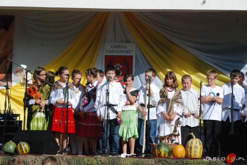 Dożynki Gminy Tarnowiec w Łajscach