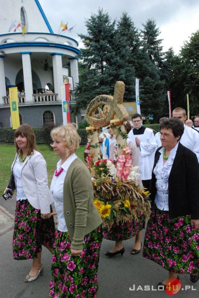 Dożynki Gminy Tarnowiec w Łajscach