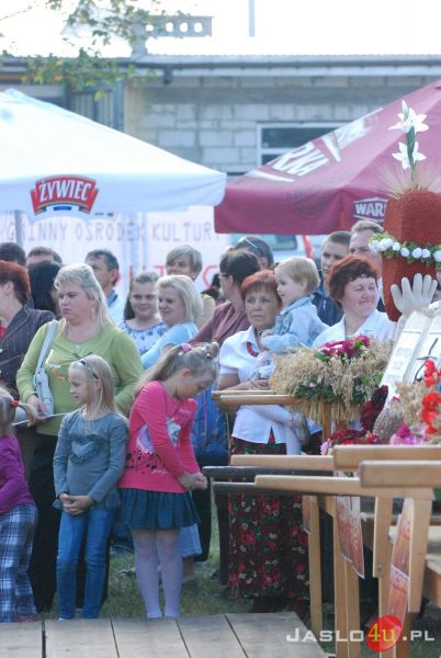 Dożynki Gminy Tarnowiec w Łajscach