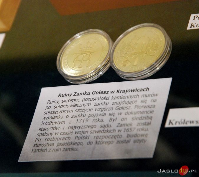 39-lecie Jasielskich numizmatyków. Wystawa w Banku Pekao S.A. w Jaśle