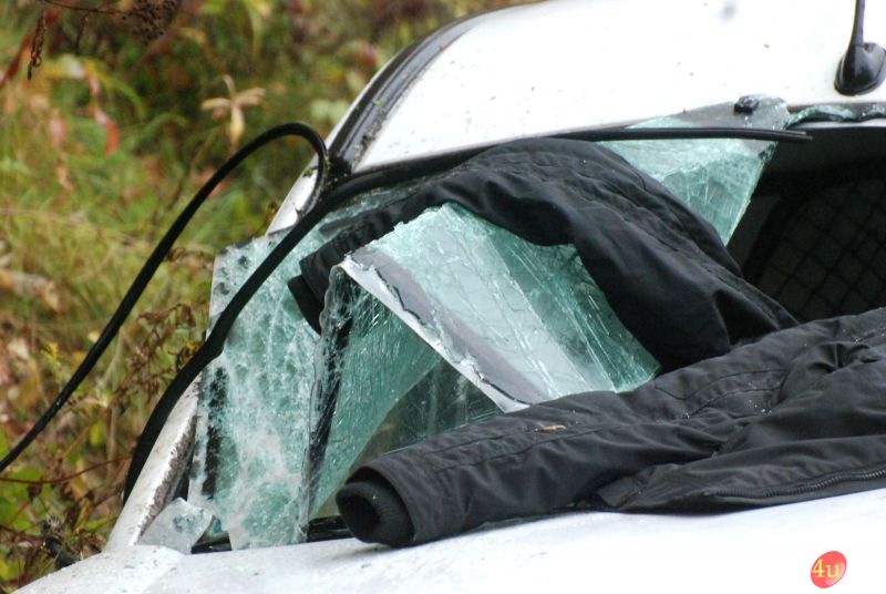 Wypadek na drodze  wojewódzkiej relacji Jasło-Rzeszów