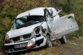 Wypadek na drodze  wojewódzkiej relacji Jasło-Rzeszów