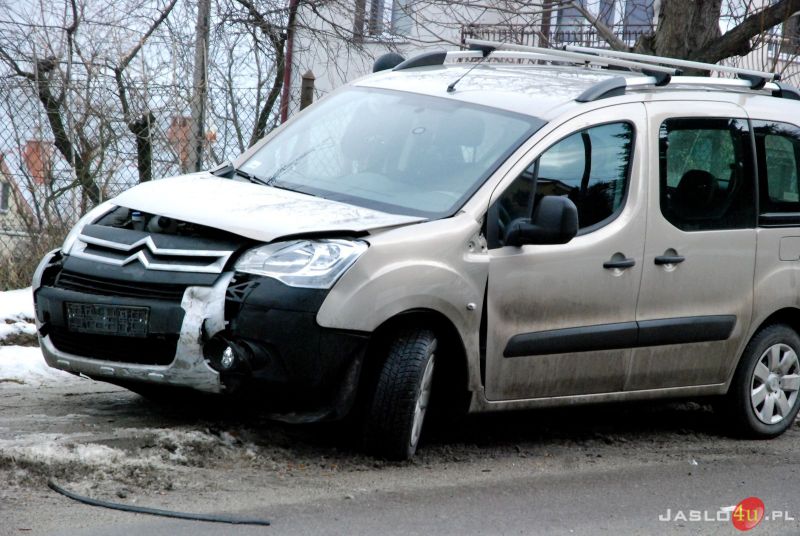 Zderzenie samochodów na Grunwaldzkiej