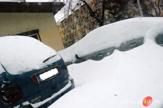 Atak zimy w Jaśle